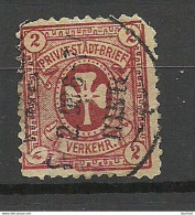 Germany Deutsches Reich Ca 1885 Lokaler Stadtpost Local City Post Stadtbriefverkehr O - Postes Privées & Locales