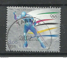 Estland Estonia 2002 Michel 426 O Salt Lake City Olympic Games - Inverno2002: Salt Lake City