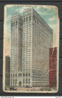USA New York City The Equitable Building Colored Post Card, Unused NB! Faults! Folded Many Times!! - Otros & Sin Clasificación