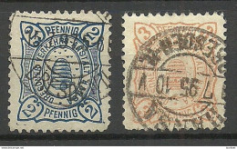 Germany Deutschland Ca 1895 Lokale Stadtbriefmarken DRESDEN Local City Post Verkehrsanstalt Hansa - Privatpost