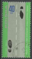 Pologne - Poland - Polen 1969 Y&T N°1809 - Michel N°1959 (o) - 40g Sécurité Routière - Used Stamps