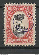 DENMARK Danmark SVENDBORG Bypost Lokalpost Local City Post Überdruck (*) - Local Post Stamps