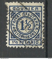 GERMANY Ca 1890 Privater Stadtpost Local City Post O - Posta Privata & Locale