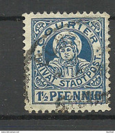 Germany Ca 1890 MÜNCHEN Lokaler Stadtpost Local City Post 1 1/2 Pf O - Private & Lokale Post