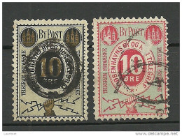 DENMARK D√§nemark KIOBENHAVN Lokalpost Local City Post 10 √ñre O - Local Post Stamps