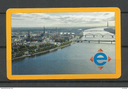 RIGA LATVIA Fahrkarte City Transport Card Ticket - Sonstige & Ohne Zuordnung