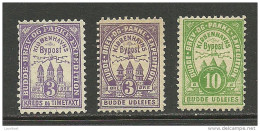 DENMARK D√§nemark 1880 KIOBENHAVN Lokalpost Local City Post * - Local Post Stamps