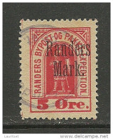 DENMARK D√§nemark RANDERS Lokalpost Local City Post OPT "Randers Mark" O - Local Post Stamps