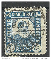 Deutsches Reich Ca 1890 HANNOVER Lokaler Stadtpost Local City Post O - Private & Local Mails