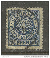 Deutsches Reich Ca 1890ies Lokaler Stadtpost Local City Post O - Postes Privées & Locales