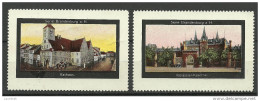 GERMANY Vignetten Poster Stamps Arhitektur Cinderellas City Views BRANDENBURG - Erinofilia