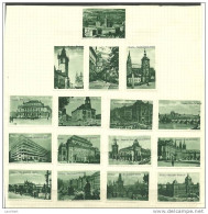 TSCHECHOSLOWAKEI Old Poster Stamps City Wiews On Page Ca 1920-1930 - Nuevos