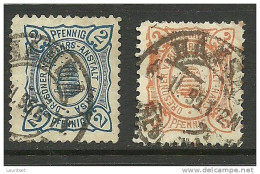 Germany Deutschland Ca 1895 Lokale Stadtbriefmarken DRESDEN Local City Post Verkehrsanstalt Hansa - Postes Privées & Locales