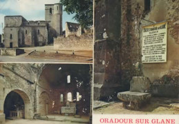 ORADOUR SUR GLANE, MULTIVUE COULEUR REF 16459 - Oradour Sur Glane
