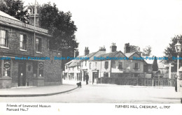 R097018 Turners Hill. Cheshunt. C. 1907. Friends Of Lowewood Museum. Postcard No - World
