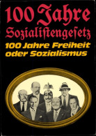 Artiste CPA Staeck, Klaus, 100 Jahre Sozialistengesetz, Bismarck, Wilhelm II, F. J. Strauß - Other & Unclassified
