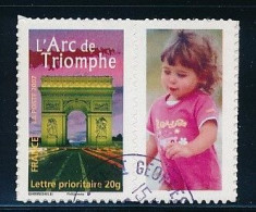 France 2007 - 3599B Timbre Adhésif Personnalisé Arc De Triomphe Avec Logo Photo - Oblitéré - Gebraucht