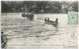 C. P. A. : Vanuatu  NOUVELLES HEBRIDES : Pétrolette Vapeur " LA FRANCE" Amenant Quelques Rescapés, Ile D'AMBRYN, En 1914 - Vanuatu