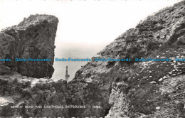 R098144 Beachy Head And Lighthouse. Eastbourne. Shoesmith And Etheridge. Norman - World