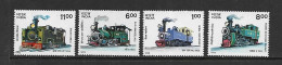 INDE 1993 TRAINS YVERT N°1186/1189 NEUF MNH** - Trains