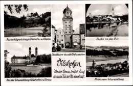 CPA Vilshofen An Der Donau Niederbayern, Ruine Hilgardsberg, Schweiklberg, Stadtturm - Other & Unclassified