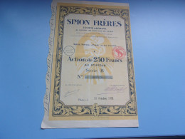 SIMON FRERES (fourrure) 1926 - Autres & Non Classés