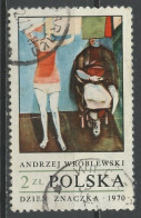Pologne - Poland - Polen 1970 Y&T N°1885 - Michel N°2036 (o) - 2z Oeuvre De A Wroblewski - Oblitérés