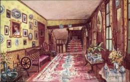 Artiste CPA Norwich Norfolk England, Maids Head Hotel, The Corridor - Other & Unclassified