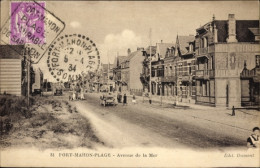 CPA Fort Mahon Plage Somme, Avenue De La Mer - Other & Unclassified