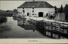 CPA Arc En Barrois Haute Marne, Blick Auf Das Haus Am Wasser - Sonstige & Ohne Zuordnung