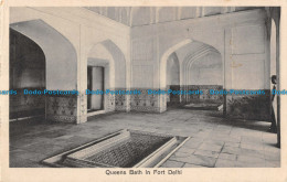 R097065 Queens Bath In Fort Delhi. Lal Chand. 1937 - World