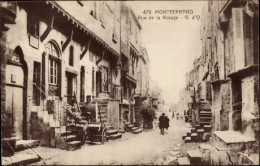 CPA Montferrand Clermont Ferrand Puy De Dôme, Rue De La Rolade - Sonstige & Ohne Zuordnung