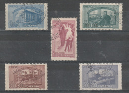 1947 - L Education Populaire Mi No 1042/1046 - Used Stamps