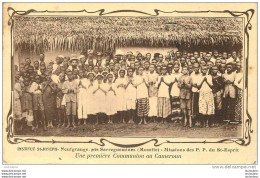 CAMEROUN UNE PEMIERE COMMUNION INSTITUT SAINT JOSEPH - Camerún
