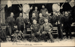 CPA Ernest Renan, Französischer Schriftsteller, Banquet De 1884 - Historische Figuren