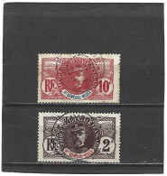 HAUT - SENEGAL & NIGER   1906   Y.T. N° 1  à  17  Incomplet  Oblitéré  2   5 - Gebraucht
