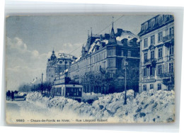 10849812 La Chaux-de-Fonds La Chaux-de-Fonds Rue Leopold Robert Tram X La Chaux- - Sonstige & Ohne Zuordnung