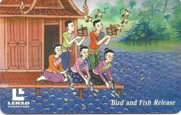 Thailand: Lenso - Bird And Fish Release - Tailandia