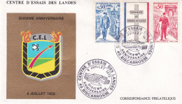 1er Jour, Centre D'Essais Des Landes - 1970-1979