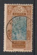 GUINEE - 1922-26 - N°YT. 95 - Gué à Kitim 65c Bistre - Oblitéré / Used - Usati
