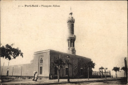 CPA Port Said Ägypten, Abbas-Moschee - Altri & Non Classificati