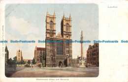 R098223 Westminster Abbey And Memorial. London. Stengel - Other & Unclassified