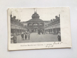 Carte Postale Ancienne (1903) Anvers Nouveau Marché Aux Poissons - Antwerpen