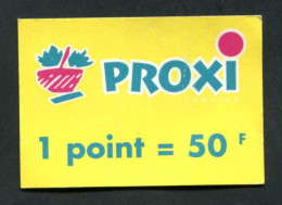 Jeton Carton D'épicerie Années 80/90 "Proxi / 1 Point = 50F" Bon De Nécessité - Bonos