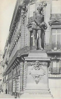 CPA Paris Statue De Shakespeare - Paris (08)