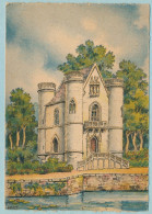Illustrateur BARDAY - Environs De CHANTILLY - Le Château De La Reine Blanche (Etang De Commelle) - Barday