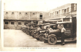 C. P. A. : 79 : Laiterie De LA MOTHE SAINT HERAY : Les Camions, Chauffeurs - La Mothe Saint Heray