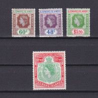 LEEWARD ISLANDS 1954, SG #136-139, CV £36, Part Set, MH - Leeward  Islands
