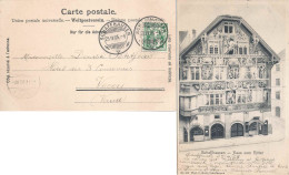 Schaffhausen - Haus Zum Ritter         1905 - Schaffhouse