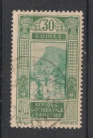 GUINEE - 1927-33 - N°YT. 109 - Gué à Kitim 30c Vert - Oblitéré / Used - Gebraucht
